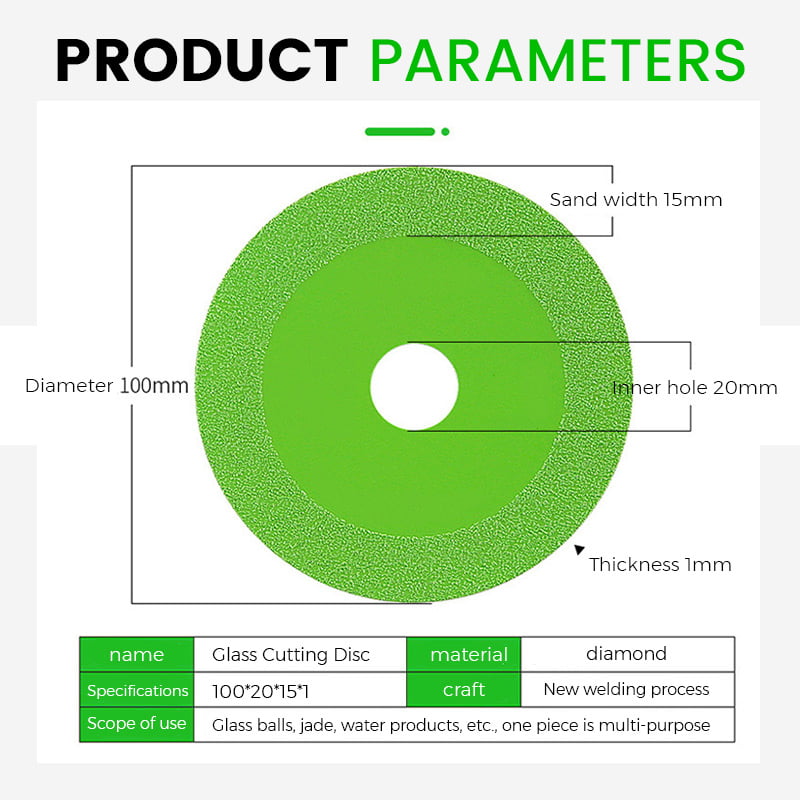 GLASS CUTTING DISC--buy 3 get 2 free(5pcs)