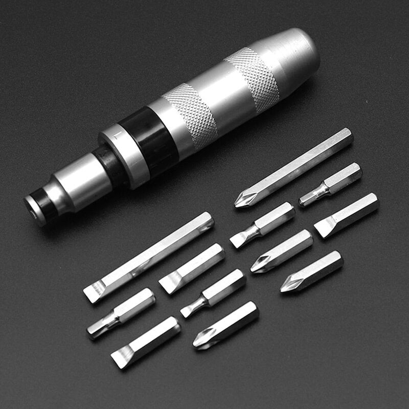 Impact Screwdriver Hammer Head Sets With Box