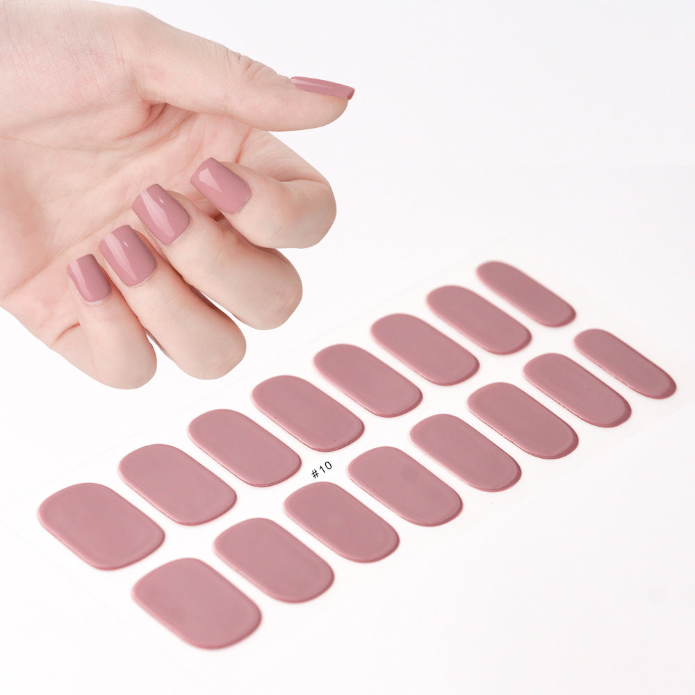 🎅New Year Sale🎄Semi Cured Gel Nail Stickers