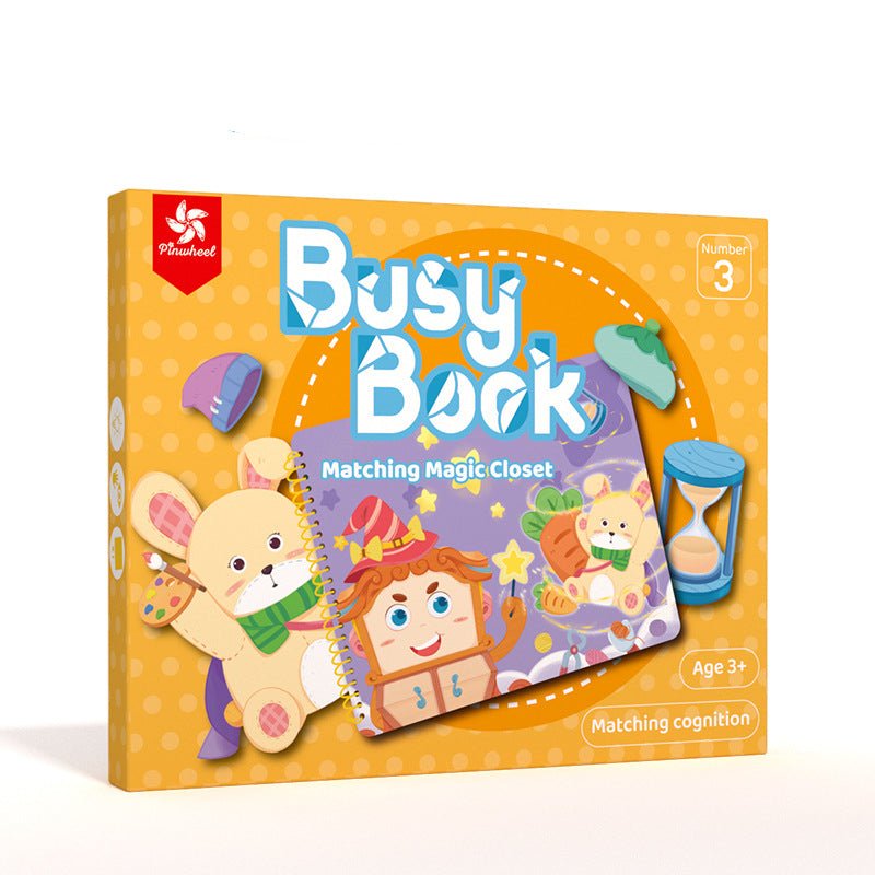 Early Childhood Education Enlightenment Quiet Paste Book