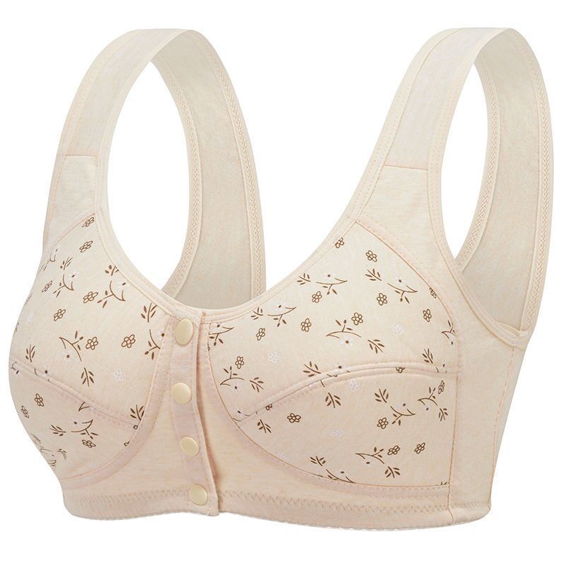 🔥Buy 1 Get 2 Free 🔥Seamless Underwear With Front Buttons Comfortable Cotton Bra For Women
