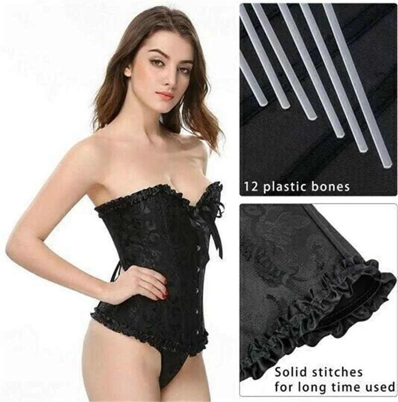 SEXY WOMAN LACE CORSET