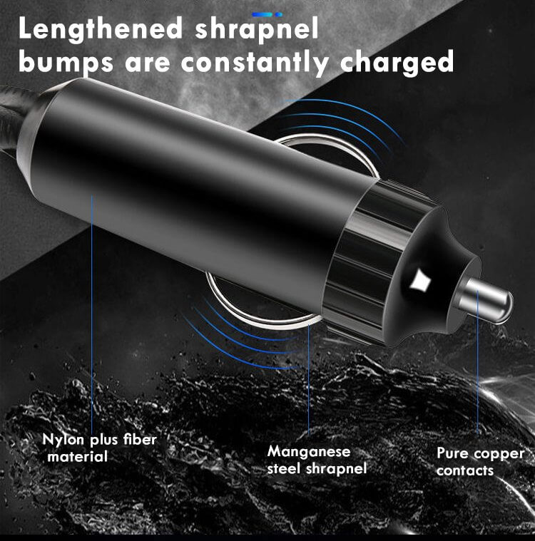 ☃Christmas Hot Sale 45% OFF - Cup Type Car Inverter Quick Charge Power QC 3.0