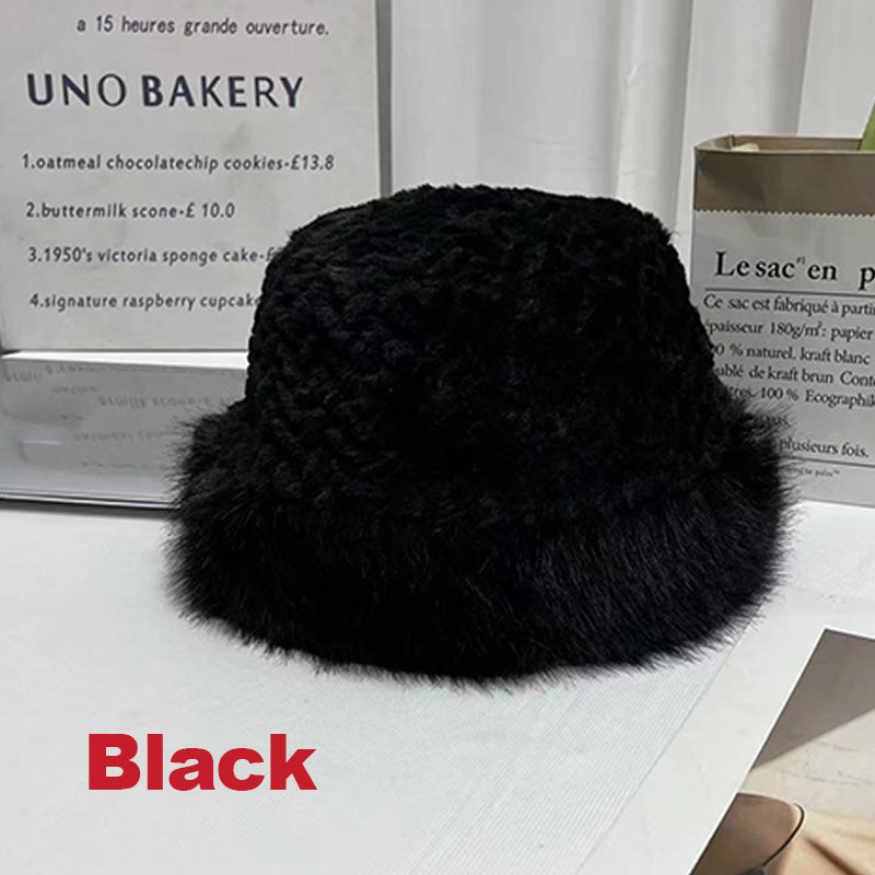 ๐Warm Gift ๐- Women's Warm Fashion Synthetic Rabbit Fur Fisherman Hat