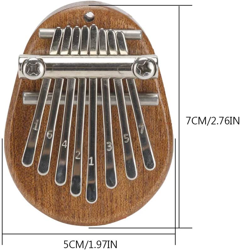 (🎅XMAS SALE)Croatian Crystal 8 Keys kalimba Thumb Piano✨BUY 3 FREE SHIPPING