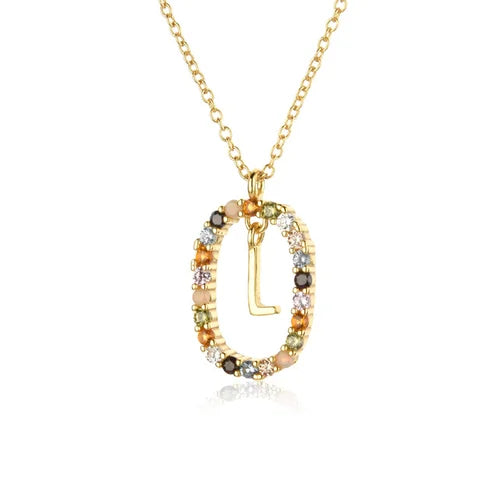 š„STERLING SILVER GOLD LETTERS