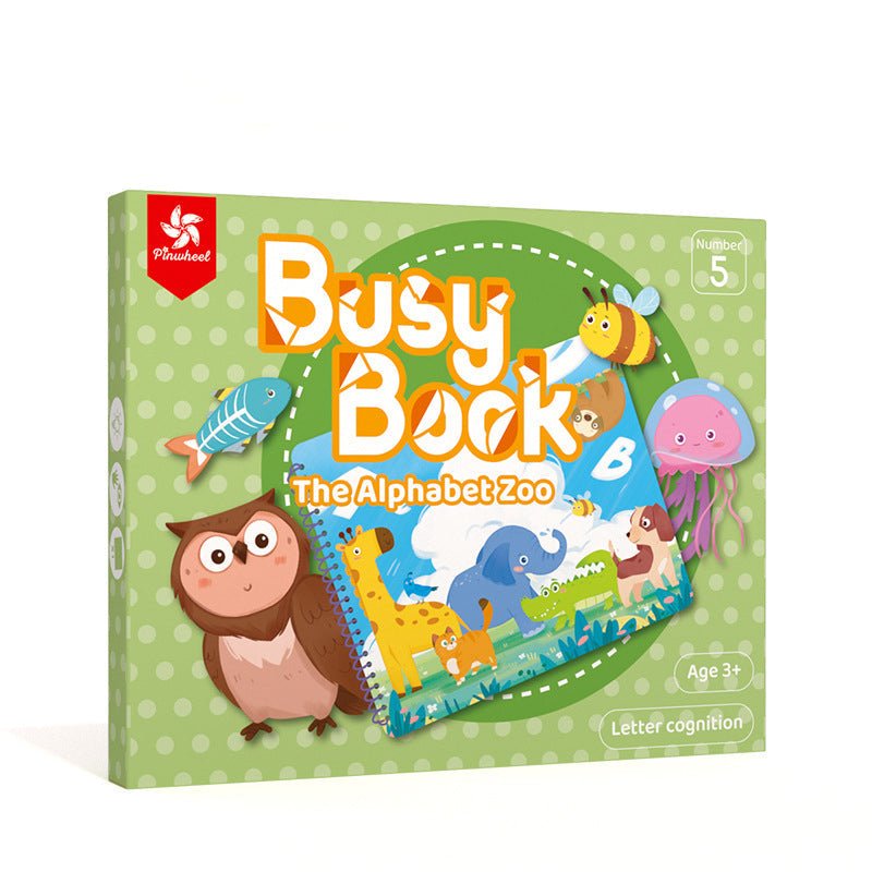 Early Childhood Education Enlightenment Quiet Paste Book