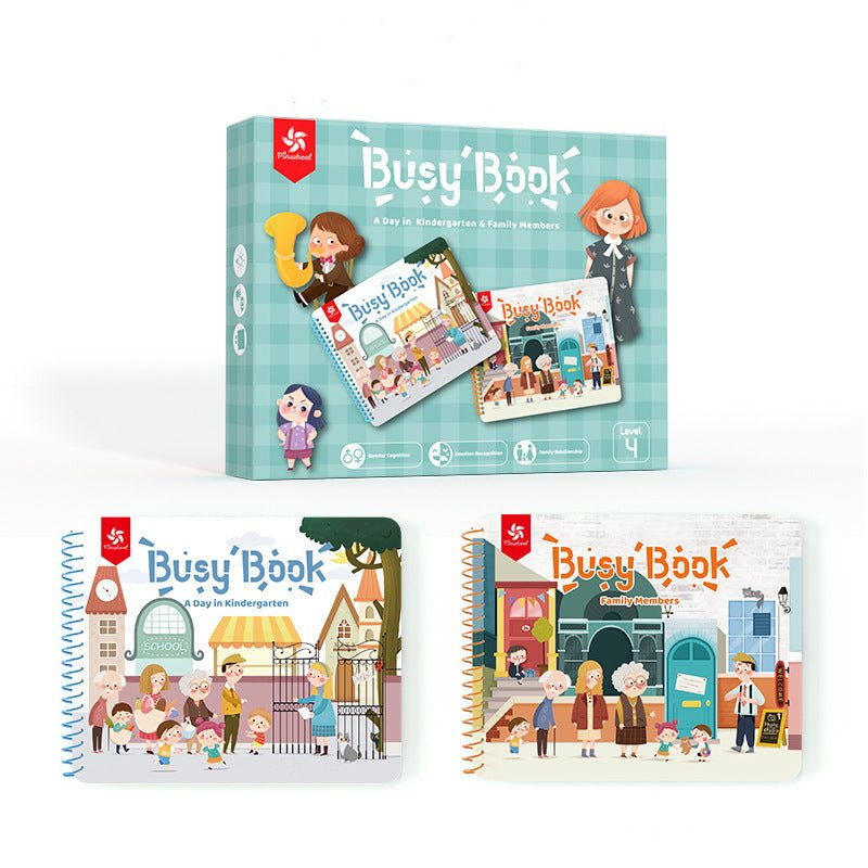 Early Childhood Education Enlightenment Quiet Paste Book