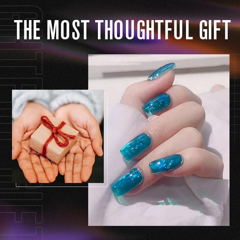 DIY Aurora Amber Nail Polish Gel