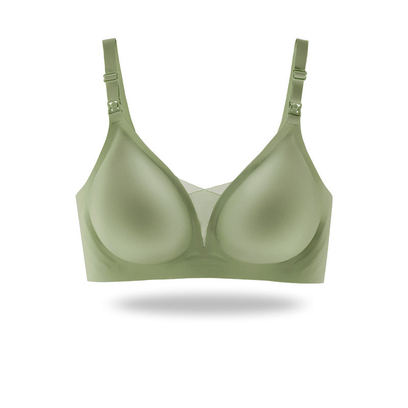 Lace Maternity Nursing Seamless Bra