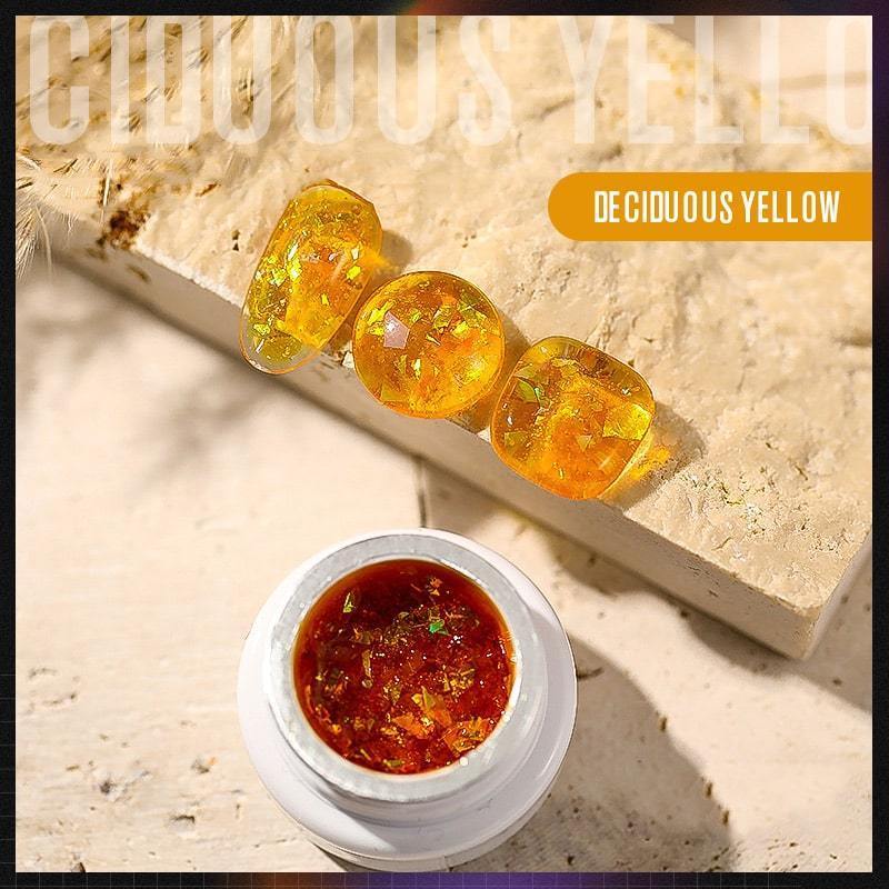 DIY Aurora Amber Nail Polish Gel