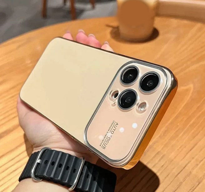New Version Big Window Lens Protector Case for iPhone