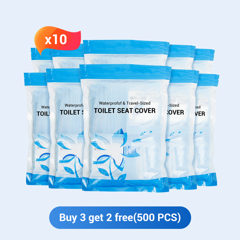 🎁2025 Hot Sale🎁💥 Disposable Plastic Toilet Seat Cover - No Worry Of Public Toilet Anymore👋
