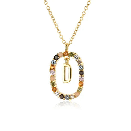 š„STERLING SILVER GOLD LETTERS
