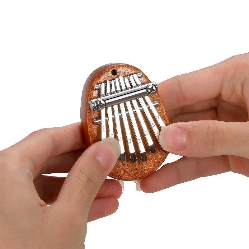 (🎅XMAS SALE)Croatian Crystal 8 Keys kalimba Thumb Piano✨BUY 3 FREE SHIPPING