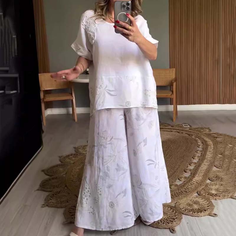 š„Women's Floral Print Casual 2-Piece Setš„
