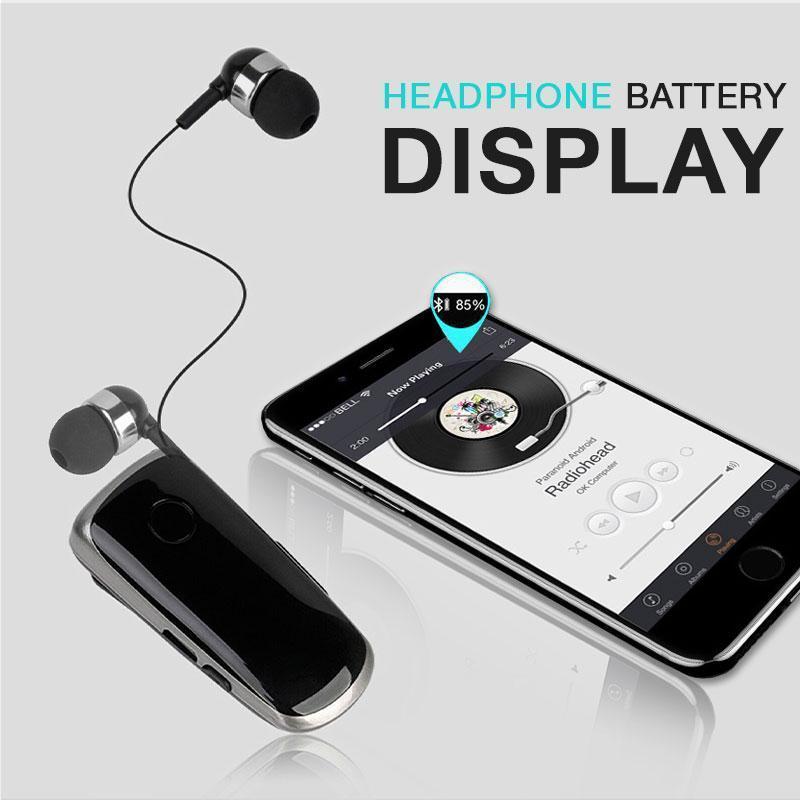 ✨ Halloween Hot Sale( 50%OFF)Collar-clip Bluetooth Headset