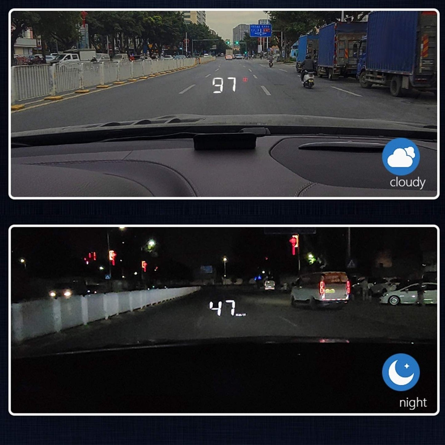 š„BUY 2 GET 10% OFFšCar HUD Speedometer Display Windshield Projectorš