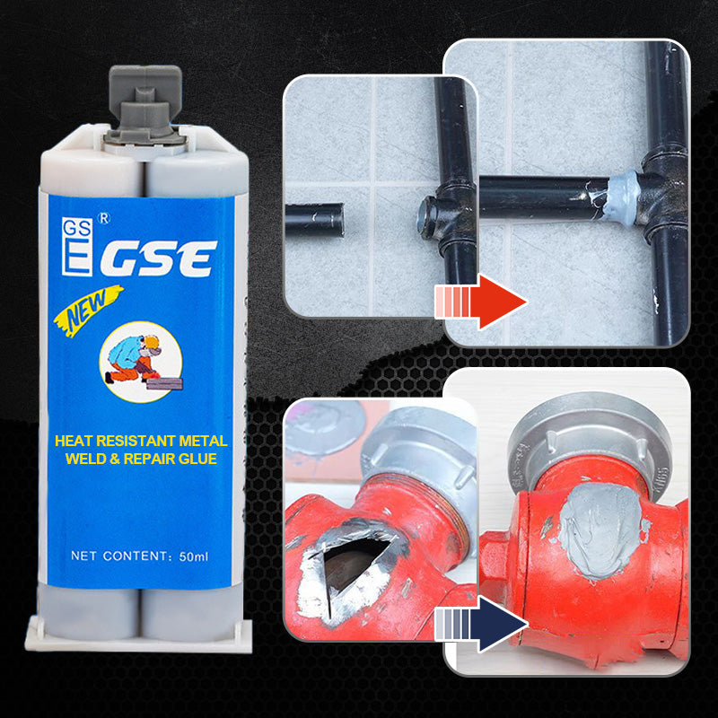 š„BIG SALE - BUY 2 GET 1 FREEš„ Heat Resistant Metal Weld & Repair Glue