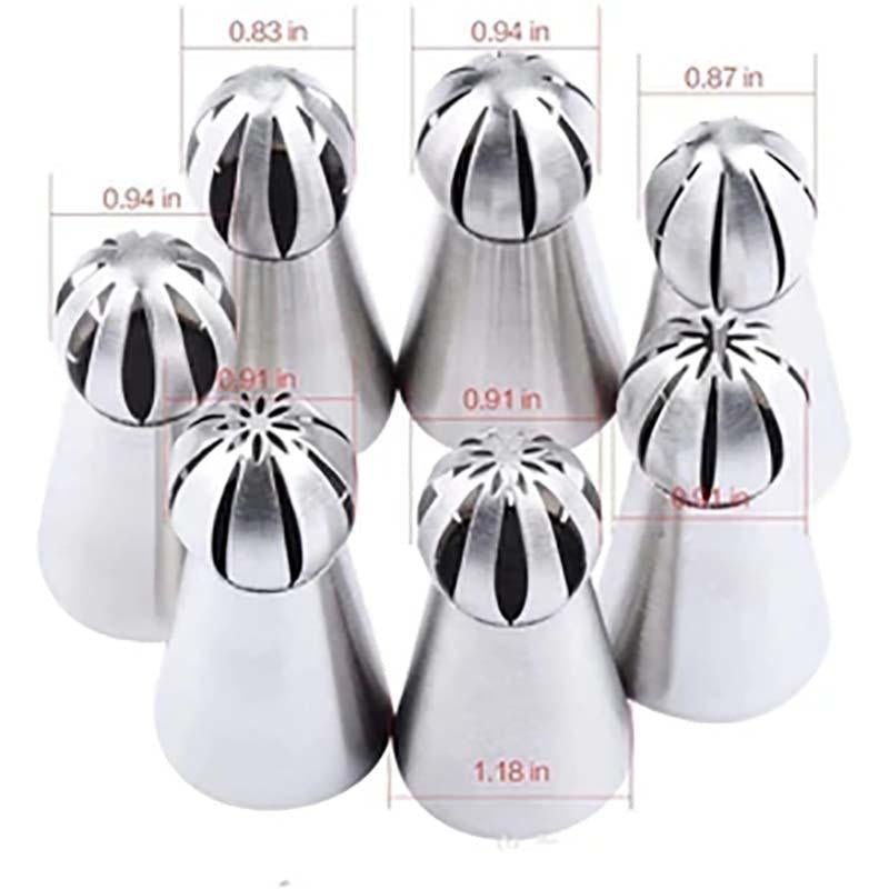 Cake Decor Piping Tips(7 PCS)