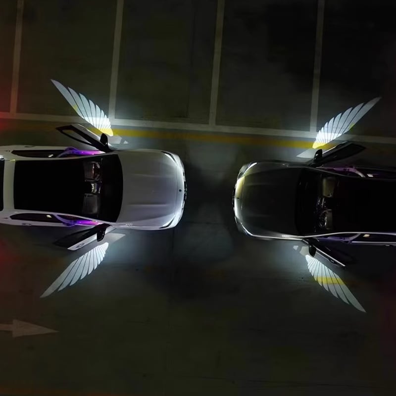 🔥2024 New Year's Hot Sale🔥Angel Wings Welcome Light(Free installation tools)