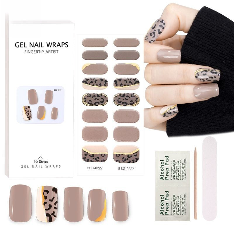🎅New Year Sale🎄Semi Cured Gel Nail Stickers
