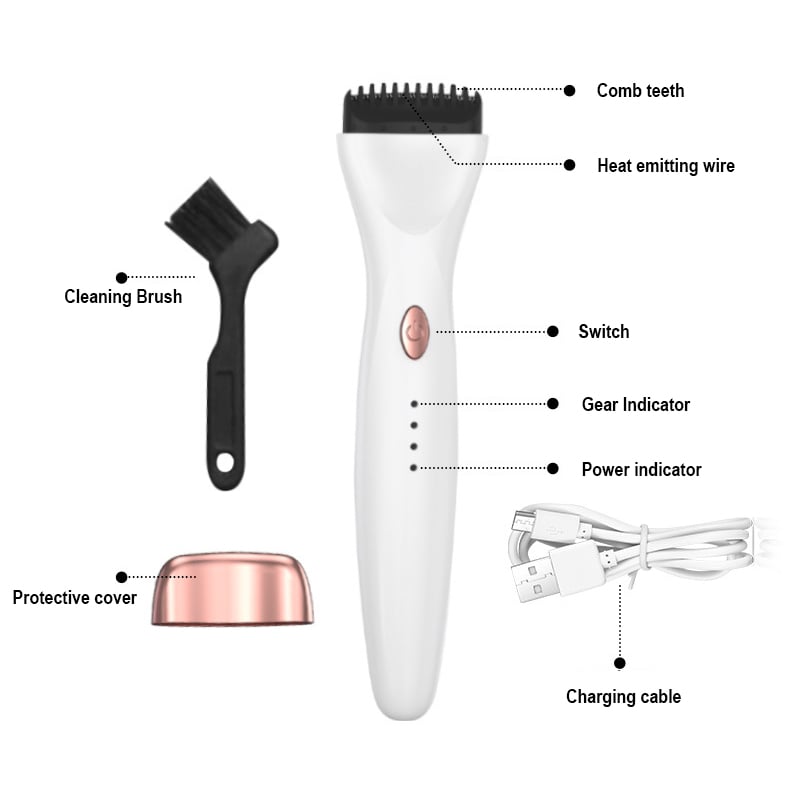 👑2024 New 5D Push Heated Eyelash Curler