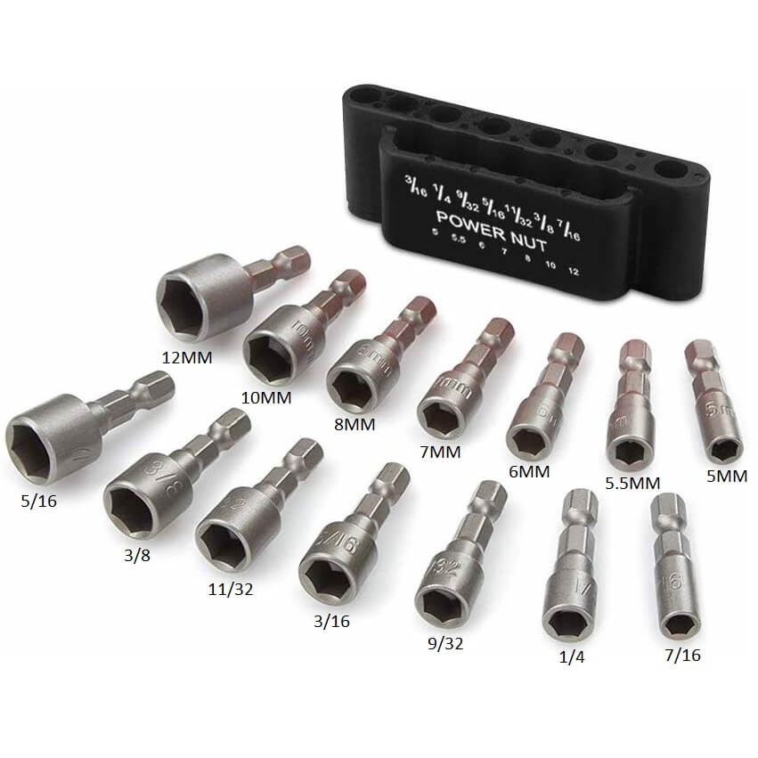 🔥BIG SALE - 34% OFF🔥Power Nut Driver 14Pcs Set