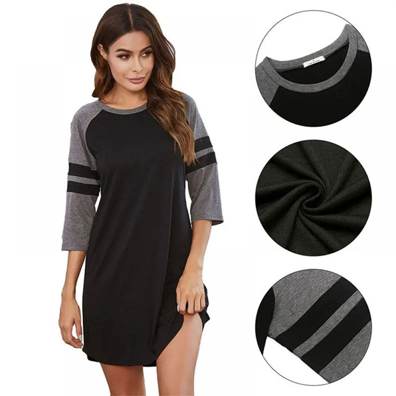 Women's Colorblock Casual Dress