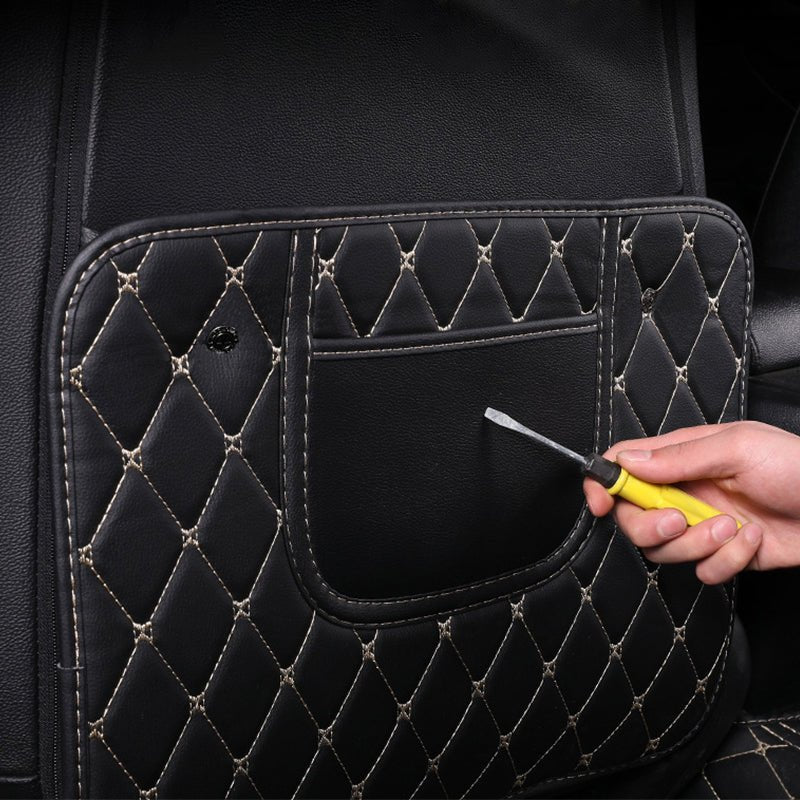 Car Seat Back Storage Pocket Anti-fouling Mat