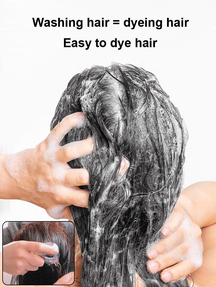 ✨Pure Plant Extract For Grey Hair Color Bubble Dye