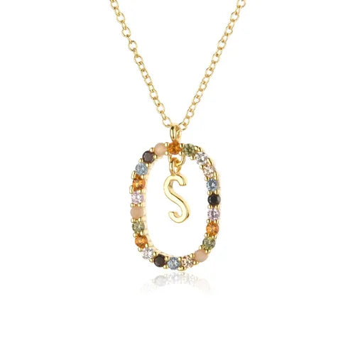 š„STERLING SILVER GOLD LETTERS