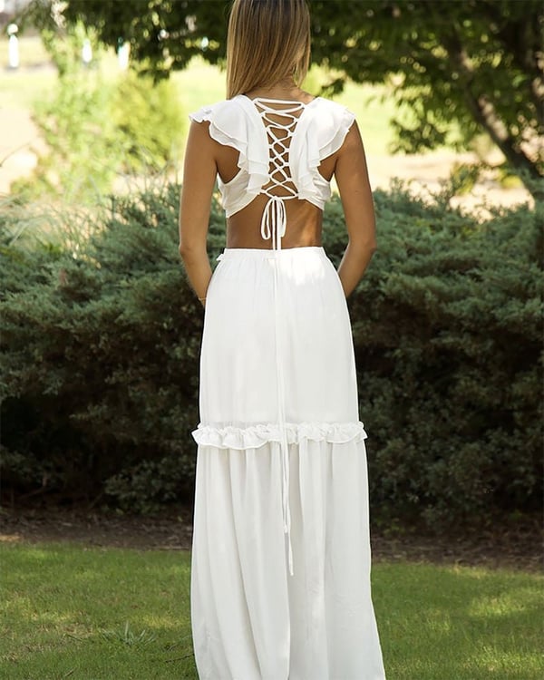 🔥-💃Versailles Long Dress