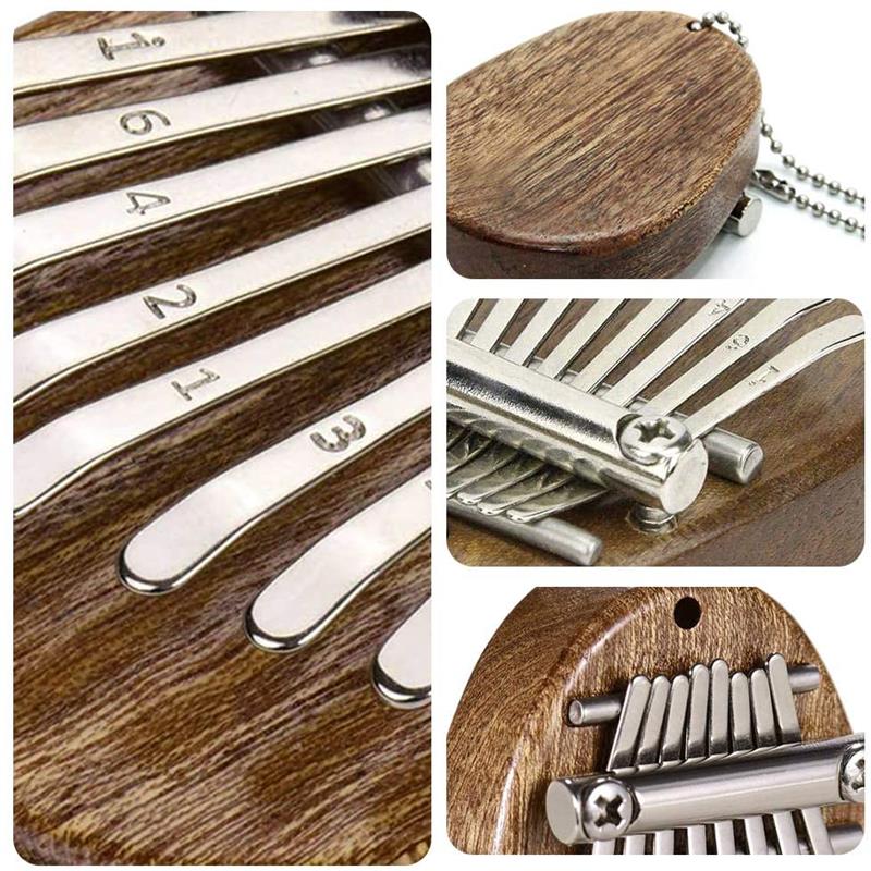 (🎅XMAS SALE)Croatian Crystal 8 Keys kalimba Thumb Piano✨BUY 3 FREE SHIPPING