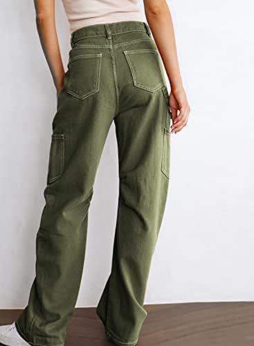 Baggy Low Rise Cargo Jeans