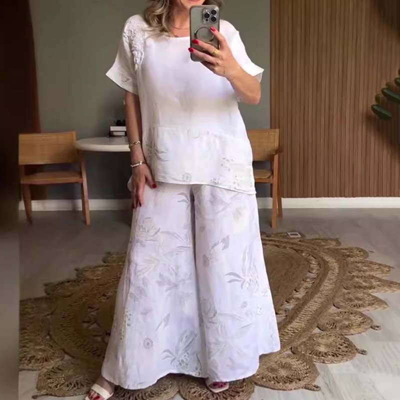 š„Women's Floral Print Casual 2-Piece Setš„
