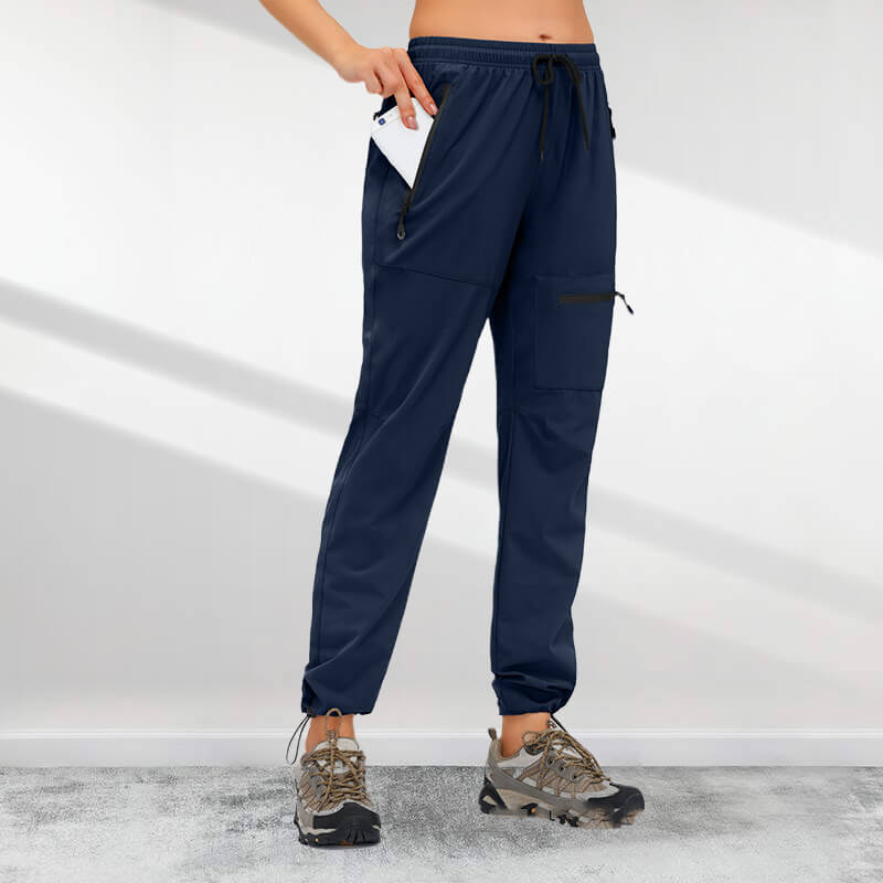 Women's Hiking 4 Zipper Pockets Quick Drying Pants