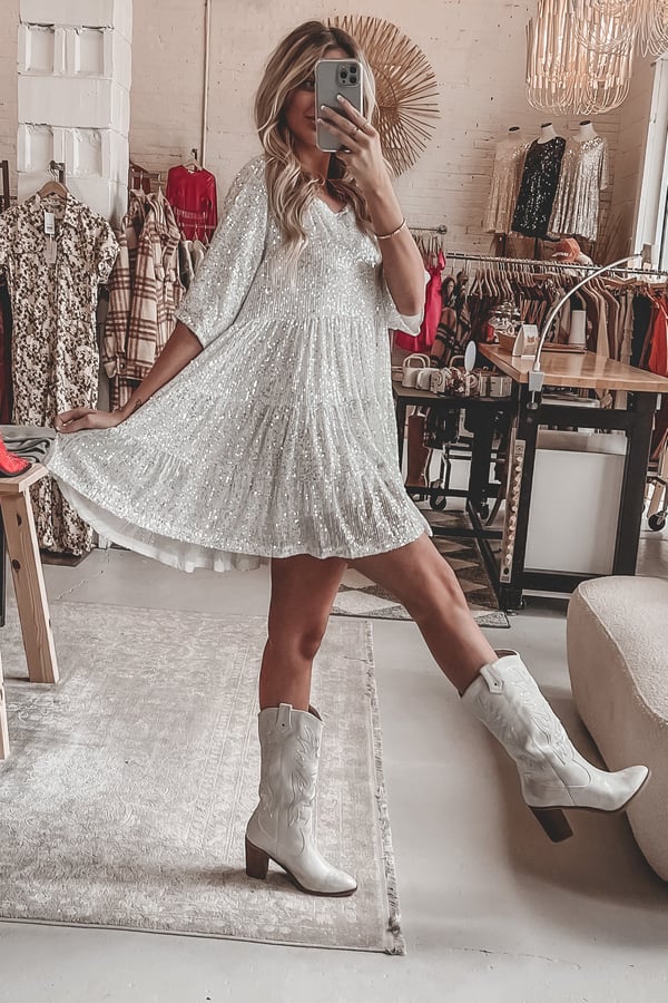 ✨2024 New-Cute Sparkly Dress For Sequin Party