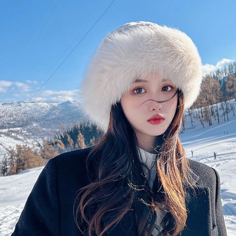 ๐Warm Gift ๐- Women's Warm Fashion Synthetic Rabbit Fur Fisherman Hat