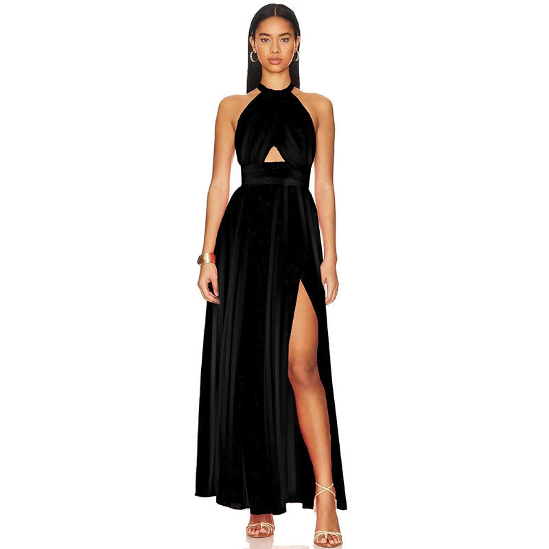 🔥New Arrivals 🔥Floral Print Sleeveless Sexy Long Dress