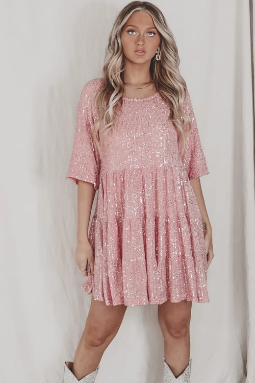 ✨2024 New-Cute Sparkly Dress For Sequin Party