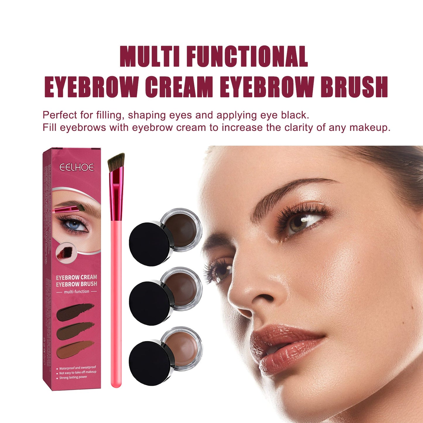 HOT SALE - 49% OFF!Newest Magic Eyebrow Brush Set