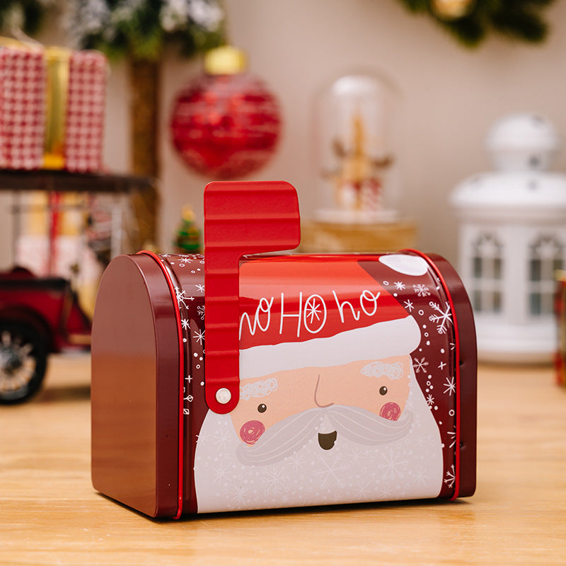 ๐
Decor Christmas Cookie Tins Tinplate Candy Boxes