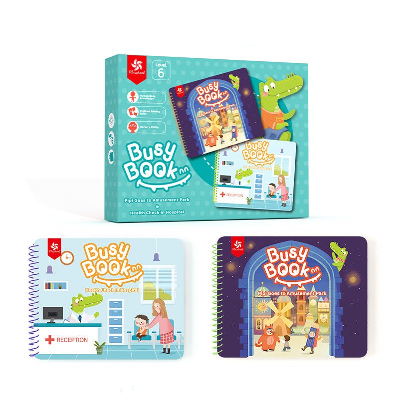 Early Childhood Education Enlightenment Quiet Paste Book