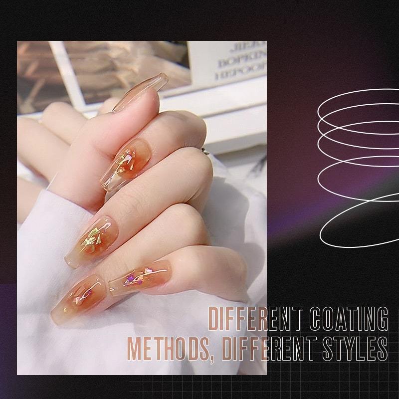 DIY Aurora Amber Nail Polish Gel