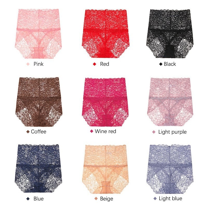 š„HOT SALEš„ High Waist Sexy Premium Lace Panties