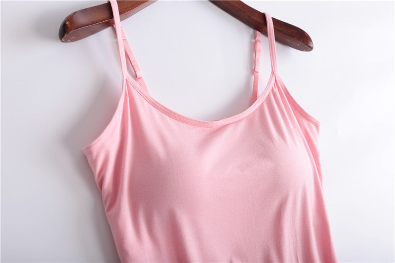 Tank With Built-in Bra