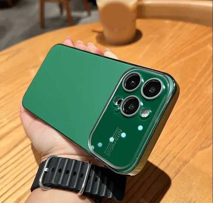 New Version Big Window Lens Protector Case for iPhone