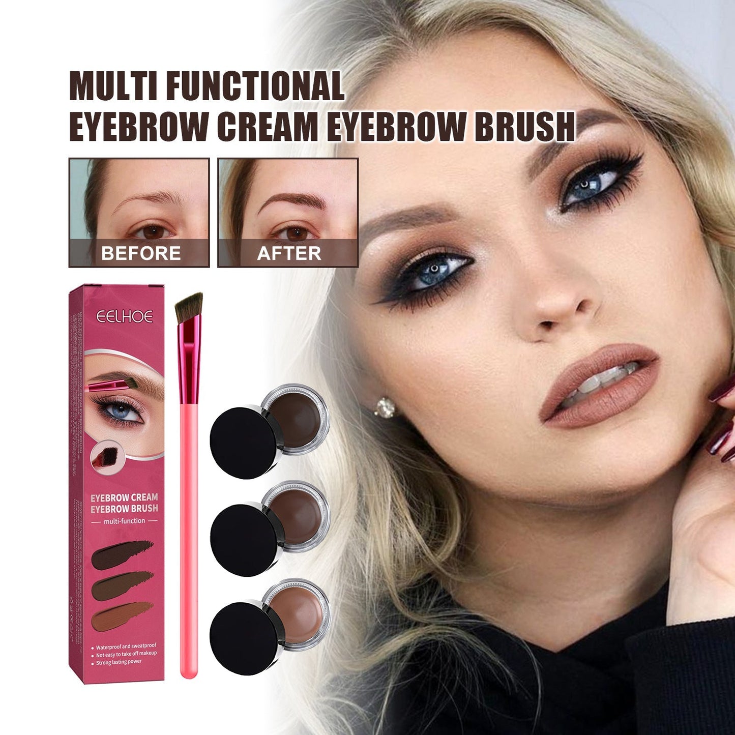 HOT SALE - 49% OFF!Newest Magic Eyebrow Brush Set
