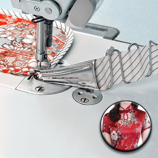🎁Christmas Hot Sale🎁Sewing Machine Binding Curve Edge Folder